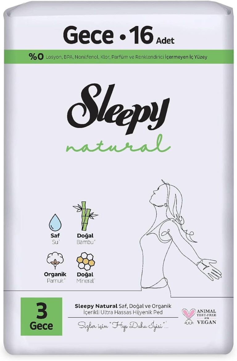 Sleepy Natural Ultra Hassas Hijyenik Ped Gece 16 Adet