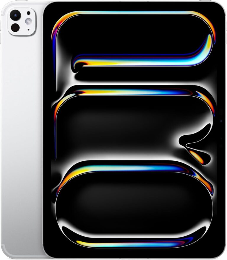 Apple iPad Pro (M5): 11 inç Ultra Retina XDR Ekran, 256 GB, 12 MP Ön/Arka Kamera, LiDAR Tarayıcısı, Wi-Fi + Cellular, Face ID, Tüm Gün Süren Pil Ömrü, Standart cam — Gümüş Rengi
