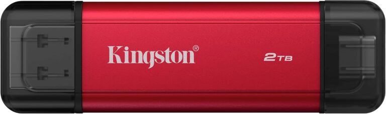 2TB Dual USB-A/C Portable SSD, Up to 1050MB/s USB 3.2 Gen 2 SPSD/2TB