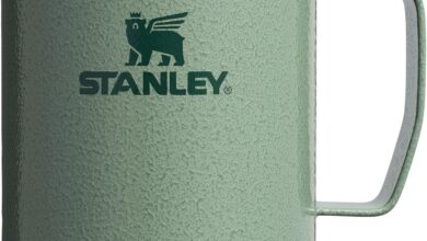 STANLEY Classic Legendary Termos Bardak 0.23 Litre - Yeşil (Hammertone Green) | Paslanmaz Çelik