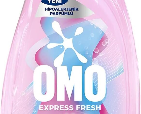 OMO Express Fresh Sensitive Beyaz & Renkliler 37 Yıkama, Sıvı Çamaşır Deterjan