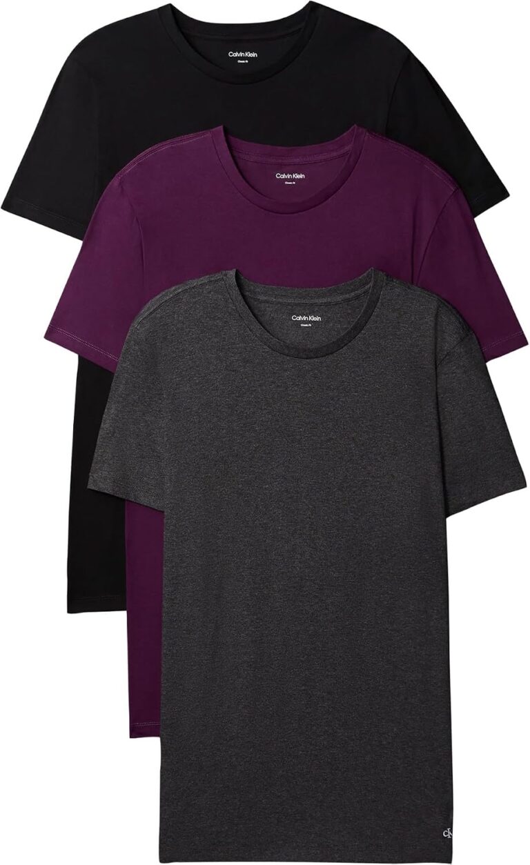 Calvin Klein S/S CREW NECK 3PK İç Giyim Erkek