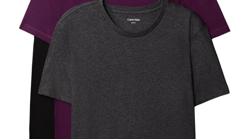 Calvin Klein S/S CREW NECK 3PK İç Giyim Erkek
