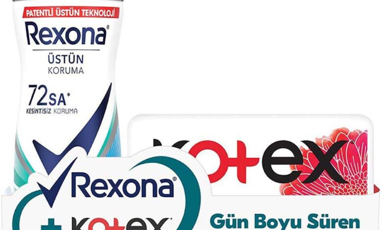 Rexona Shower Fresh Sprey Deodorant 150 ml + Kotex Ultra Normal Avantajlı Paket