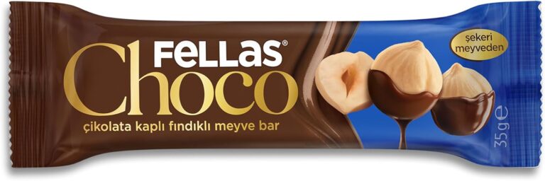 Fellas Çikolata Kaplı Meyve Bar Fındıklı (35 g) x 12 Adet