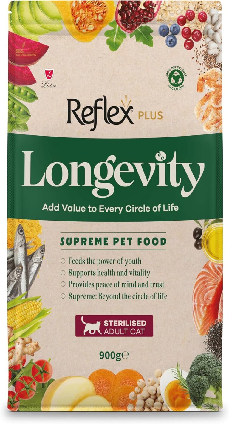Reflex Plus Longevity Kısırlaştırılmış Yetişkin Kedi Maması 900g