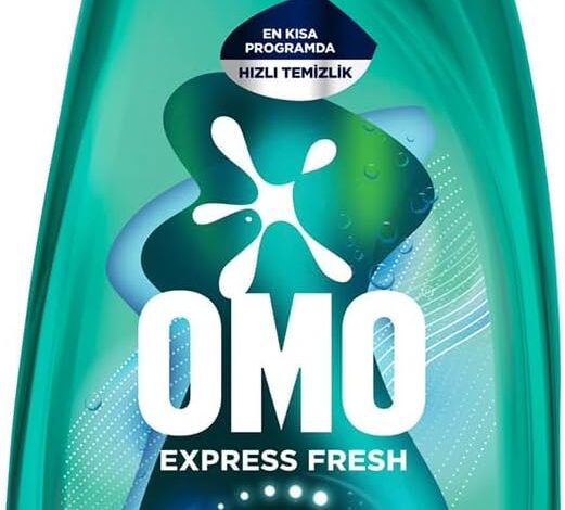 Omo Express Fresh Kötü Koku Karşıtı Renkliler&Beyazlar Sıvı Çamaşır Deterjanı 840 ml