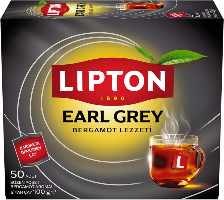 Lipton Earl Grey Bardak Çay 50'Li, 100G