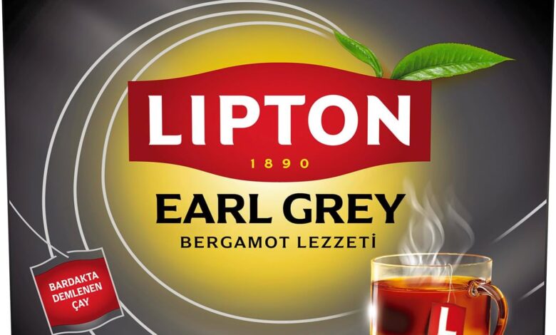 Lipton Earl Grey Bardak Çay 50'Li, 100G