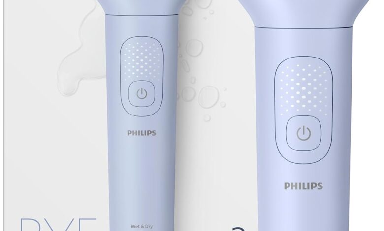 Philips Epilatör Serisi 8000, Kablosuz, Islak ve Kuru Kullanım, ProGuide, LED Işık, 60 Dakika Pil Ömrü, BRE708/05