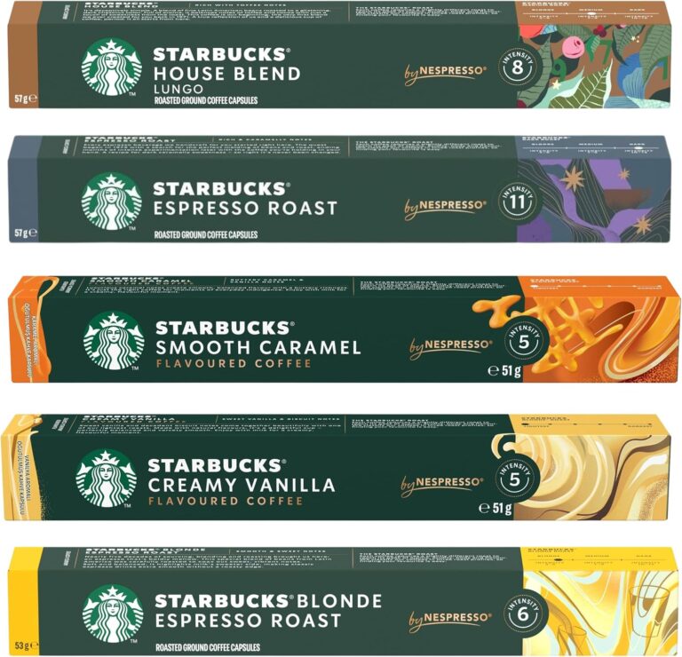 Starbucks By Nespresso Kapsül Kahve Seti 5 x 10 Adet - Deneme Seti