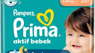 Prima Bebek Bezi Aktif Bebek Süper Paket 3 Beden 58 Adet