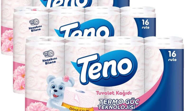 Teno Avantaj Pak. Parfüm Tuvalet Kağıdı 16'lı (3 paketi)