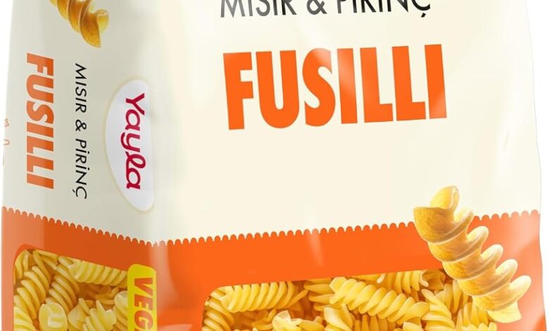 Yayla Glutensiz Zenginleştirilmiş Mısır Pirinç Fusıllı Dik 400 Gr