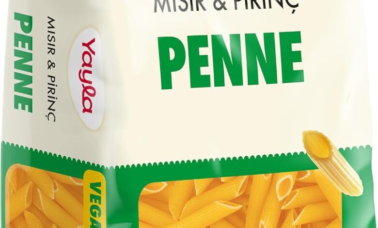 Yayla Mısır Pirinç Penne Poşet 400 Gr