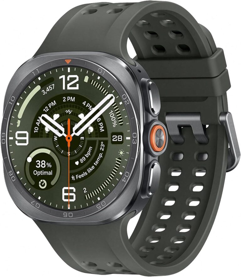 Samsung Galaxy Watch Ultra2 Titanyum, 47mm, Bluetooth, Dayanıklı ve Şık Tasarım, 800 mAh Pil, Hızlı Şarj, Doğa Koşusu, Enerji Skoru, Uyku Koçluğu (Samsung Türkiye Versiyonu)