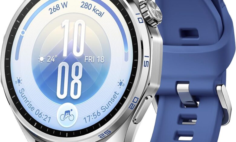 HUAWEI WATCH GT 7 46mm Akıllı Saat, 21 Güne Varan Pil Ömrü, Mavi