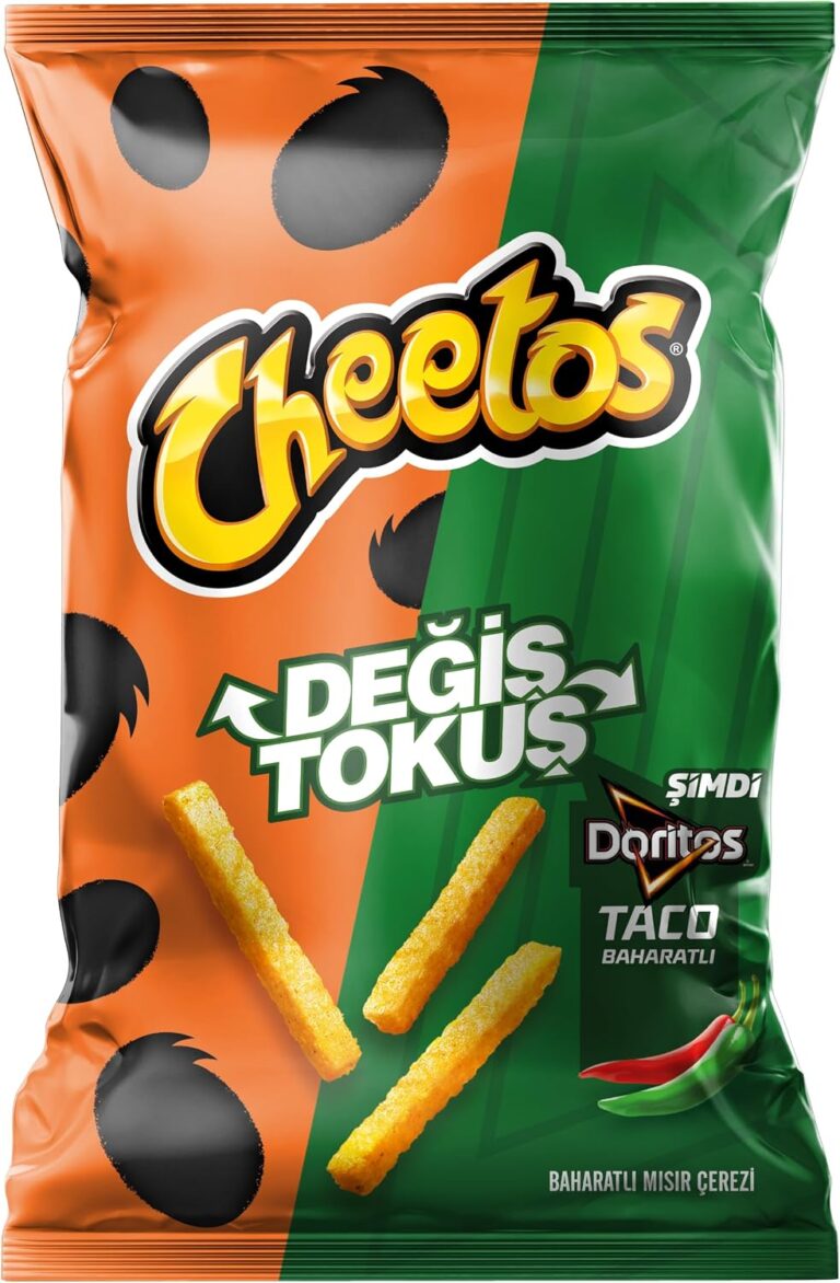 Cheetos Fırından Taco Baharatlı Mısır Çerezi Süper Boy 100 g