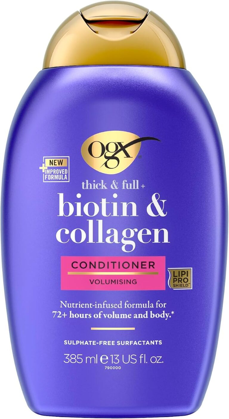 ogx dolgunlaştırıcı biotin & kolajen saç bakım kremi yeni ph dengeli formül 385ml