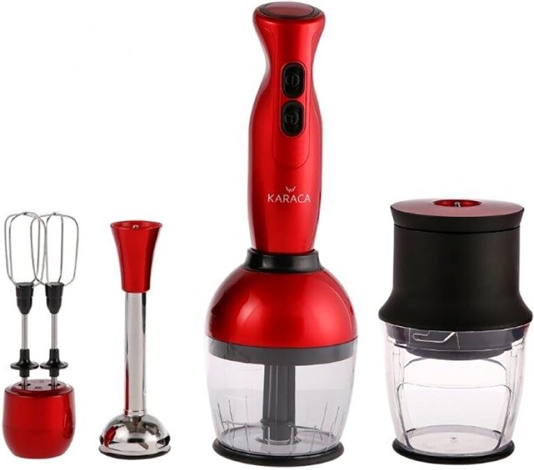 Karaca Blendfit 4 In 1 Set Kırmızı Altın Sarısı
