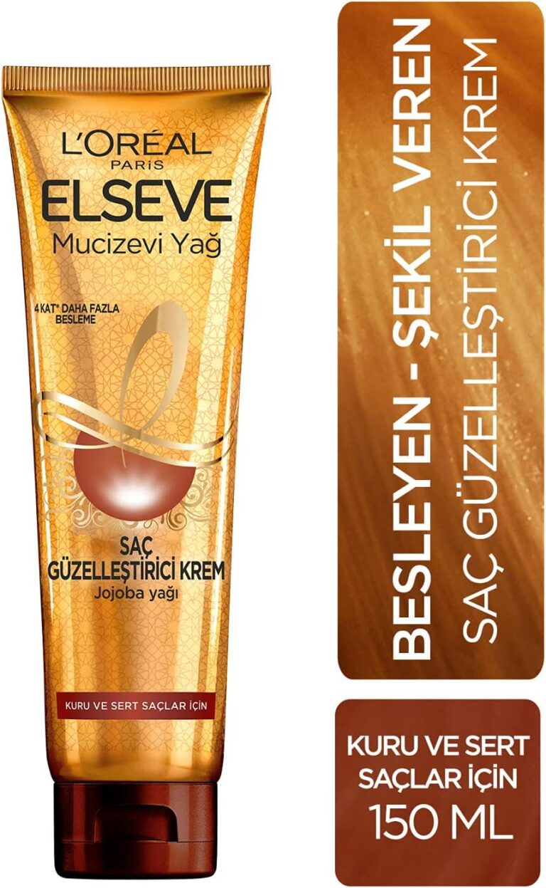 L'Oreal Paris Elseve Mucizevi Yağ Saç Güzelleştirici Krem 150 ml - Kuru ve Sert Saçlar İçin