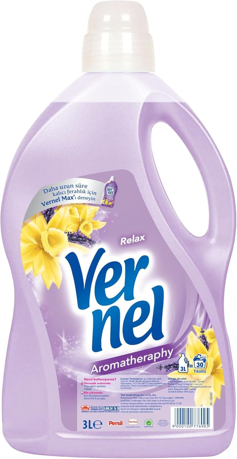 Vernel Aroma Therapy Relax 30 Yıkama Çamaşır Yumuşatıcısı (1 x 3000 mL)