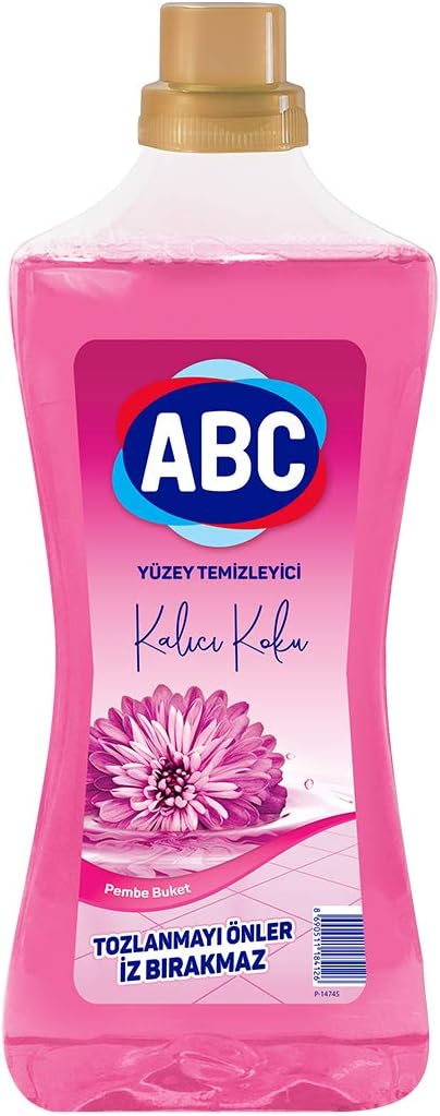 ABC DETERJAN Yüzey Temizleyici Pembe Buket 2,5 L