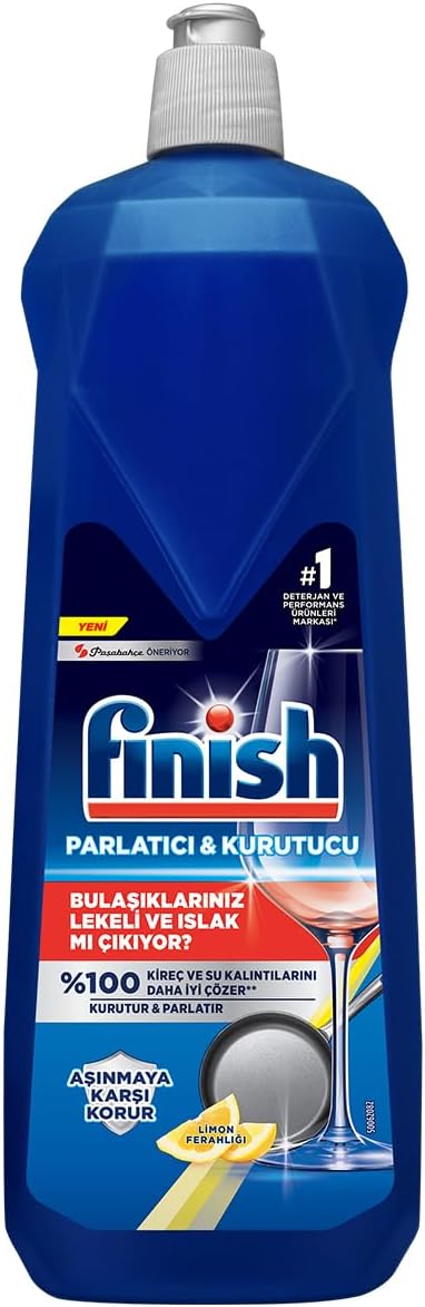 Finish Bulaşık Makinesi Parlatıcı & Kurutucu Limonlu (1 x 800 ml)