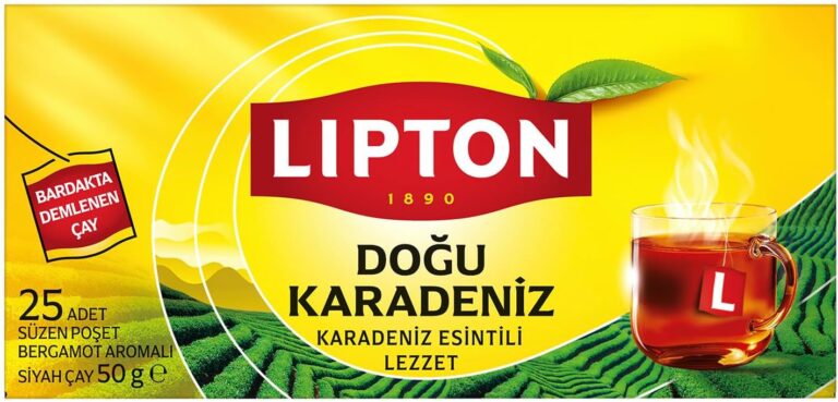 Lipton Doğu Karadeniz Bardak Poşet Çay 25'li Paket