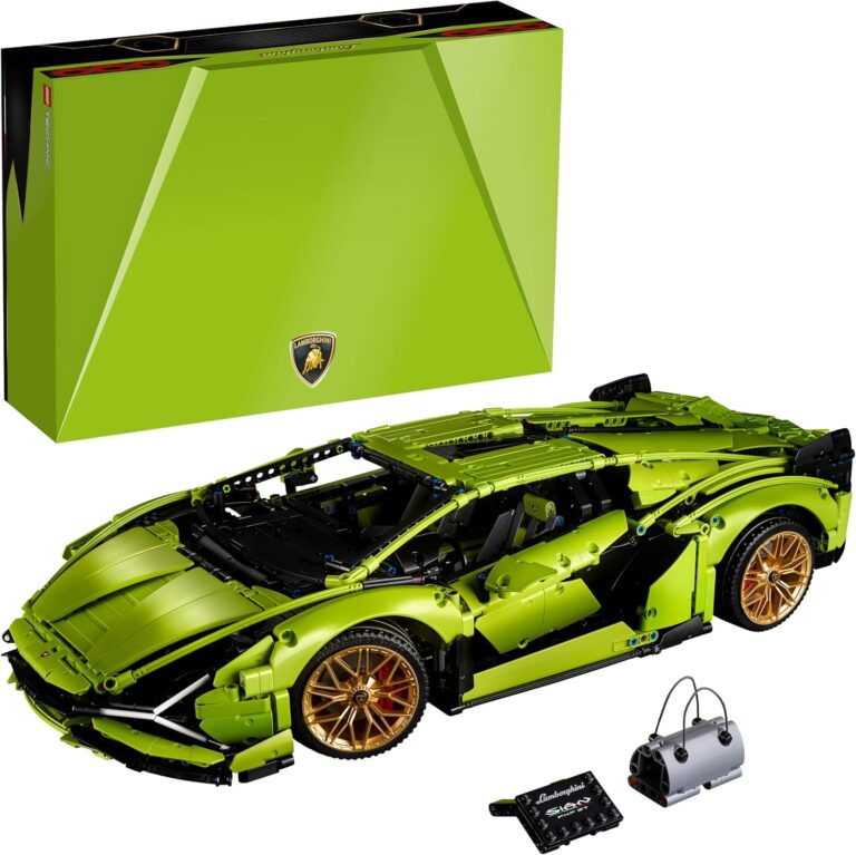 LEGO Technic Lamborghini Sián FKP 37 42115 - Spor Araba Seven Yetişkinler İçin Koleksiyonluk Yaratıcı Oyuncak Model Yapım Seti (3696 Parça)