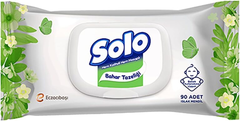 Solo Islak Havlu Kapaklı 90 Yaprak