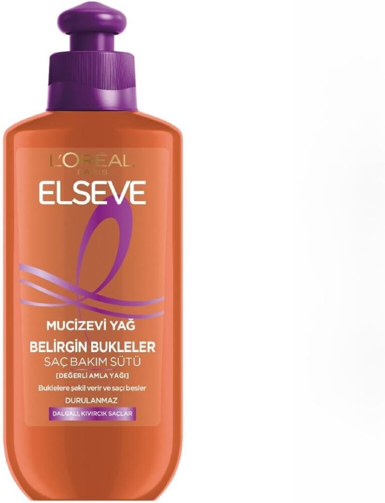 L'Oreal Paris Elseve Mucizevi Amla Yağı Bukle Belirginleştirici Saç Bakım Kremi 200 ml