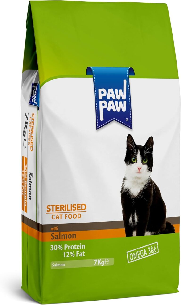 Pawpaw Kısırlaştırılmış Kedi - Somonlu Kuru Mama 7 Kg