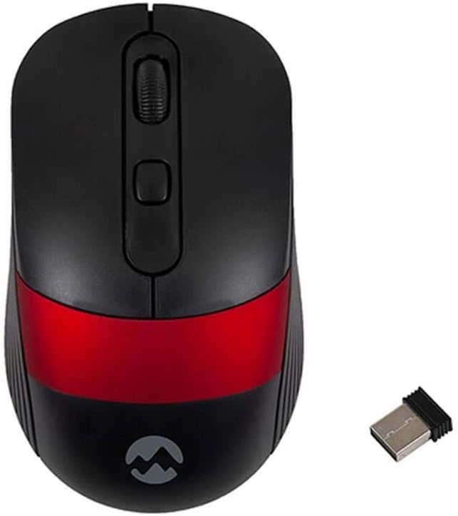 Everest SM-18 Usb Siyah/Kırmızı 2.4Ghz Optik Kablosuz Mouse