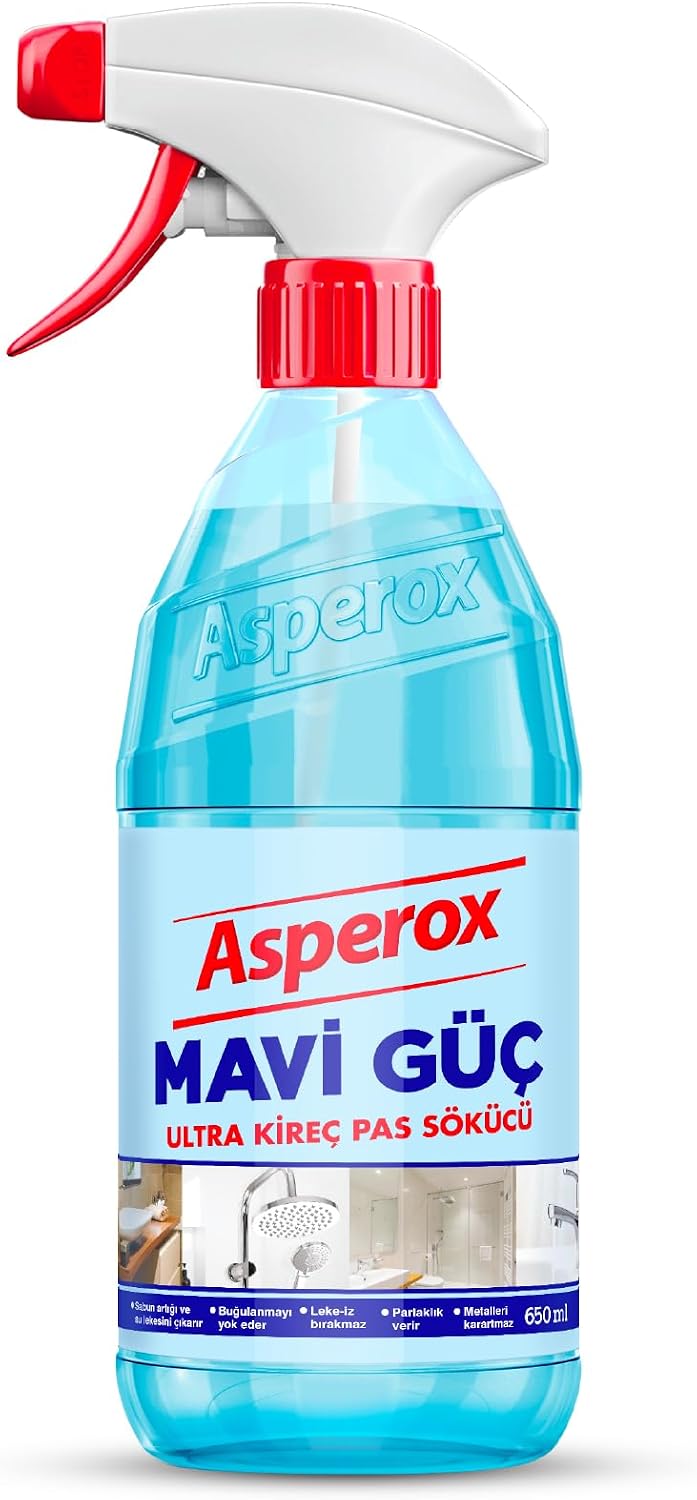 Asperox Mavi Güç ULTRA KİREÇ PAS SÖKÜCÜ Sprey 650 ml