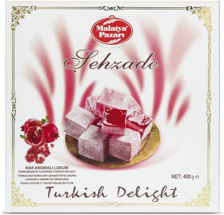 Malatya Pazarı Şehzade Nar Aromali Lokum 400 Gr