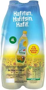 Yudum Ayçiçek Yağı 4x1 lt Pet