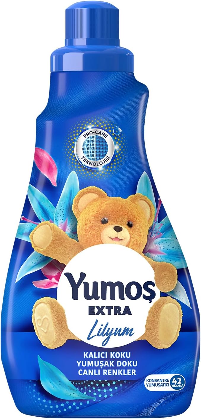 YUMOS Extra Konsantre Çamaşır Yumuşatıcısı Lilyum 1008 ml