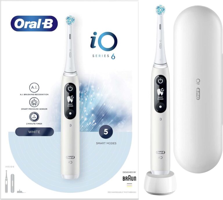 Oral-B iO - 6 Beyaz Şarjlı/Elektrikli Diş Fırçası