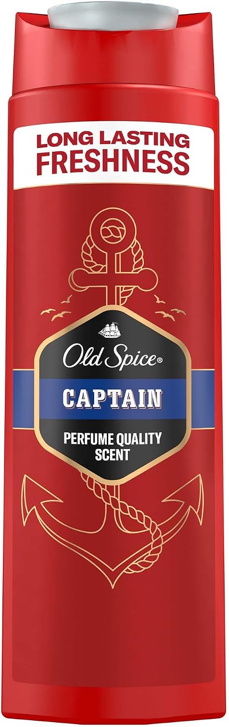 Old Spice Captain Erkek Duş Jeli ve Şampuan 250 Ml