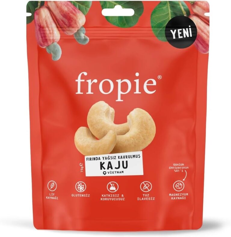 Fropie Kaju - Fırında Yağsız Kavrulmuş 75 gr
