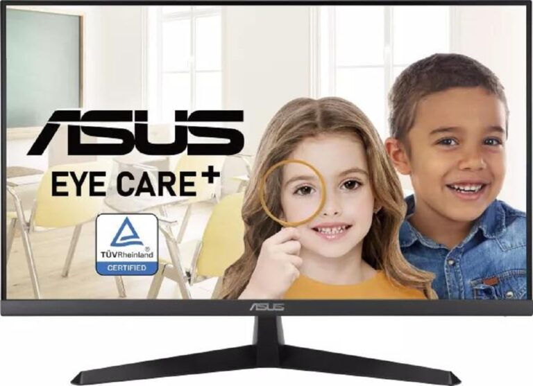 ASUS VY279HGE 27 inç Gaming IPS FreeSync 1920x1080 1Ms 144Hz HDMI Vesa Eye Care Plus, Flicker, Düşük Mavi Işık, Antibakteriyel Kaplama Monitör