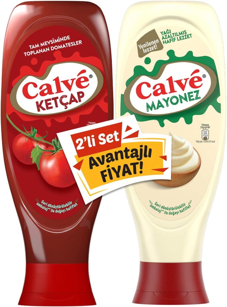 Calve Ketçap 610 g + Mayonez 540 g 2'li Set