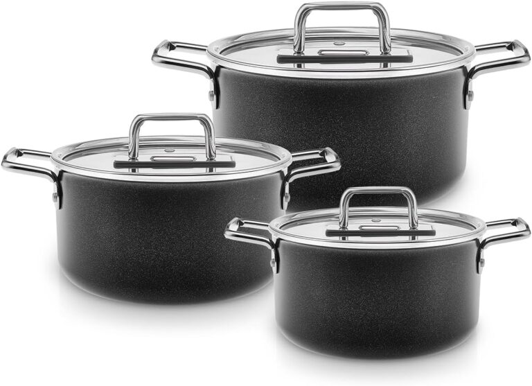 Karaca Swiss Crystal Mastermaid 6 Prç Mid Ten Set Shinyblack