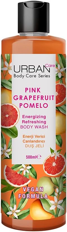Urban Care Pink Grapefruit & Pamelo Canlandırıcı ve Nemlendirici Duş Jeli, 500 ml