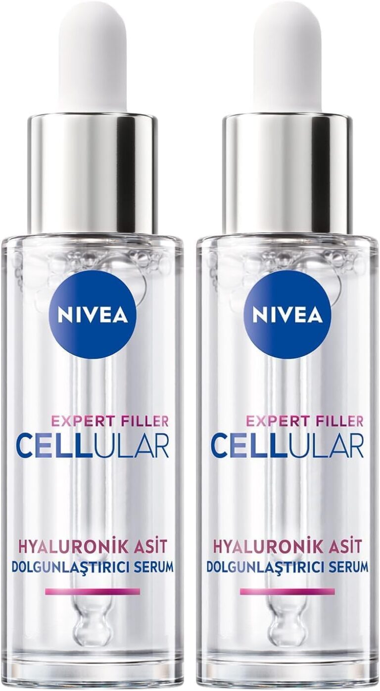 NIVEA Cellular Expert Filler Dolgunlaştırıcı Cilt Serumu 30ml, Yoğun Nemlendirici, Saf Hyaluronik Asit (2 paketi)