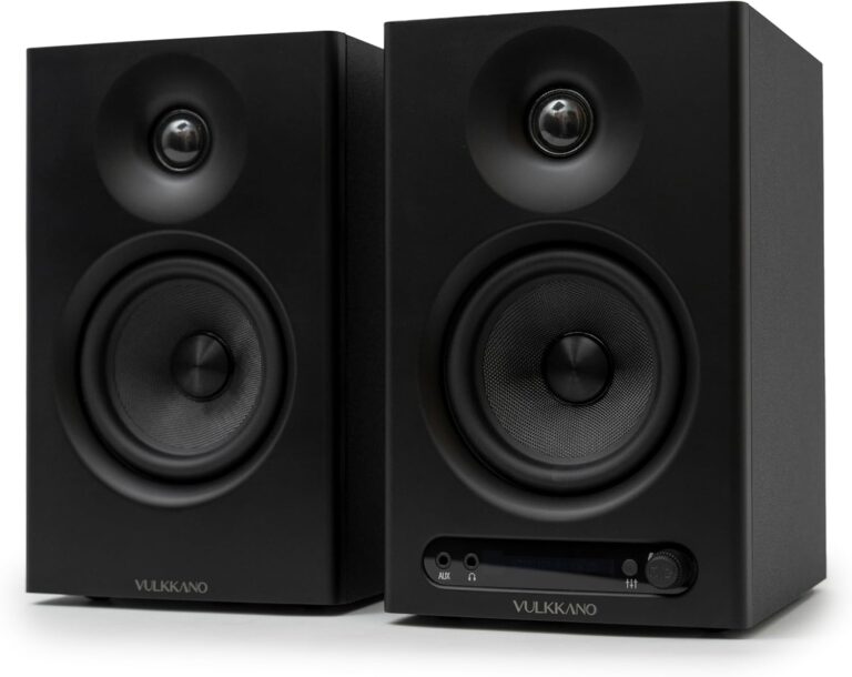 VULKKANO Pro 4 Monitör Hoparlör Siyah