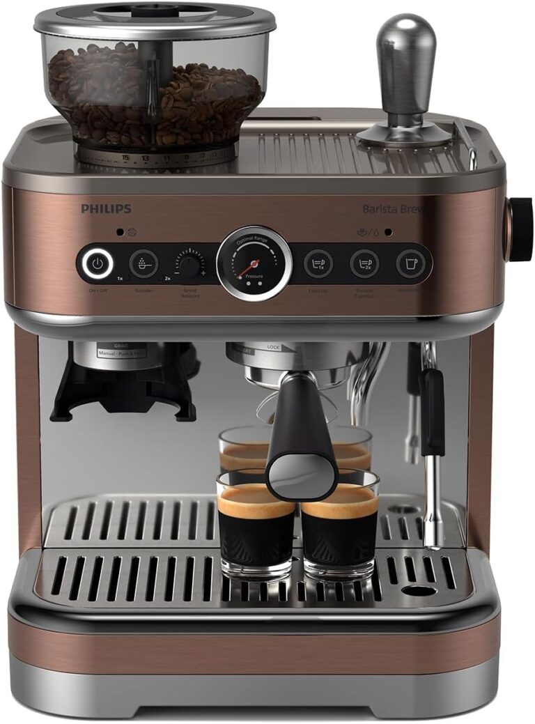 Philips Barista Brew Yarı Otomatik Espresso Makinesi, Öğütücü