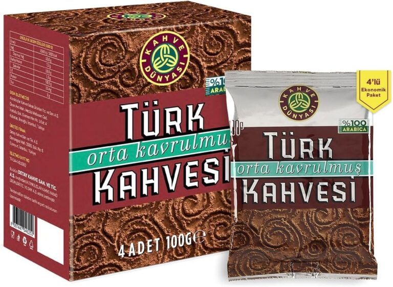 KAHVE DUNYASI 4'lü Orta Kavrulmuş 100g Türk Kahvesi
