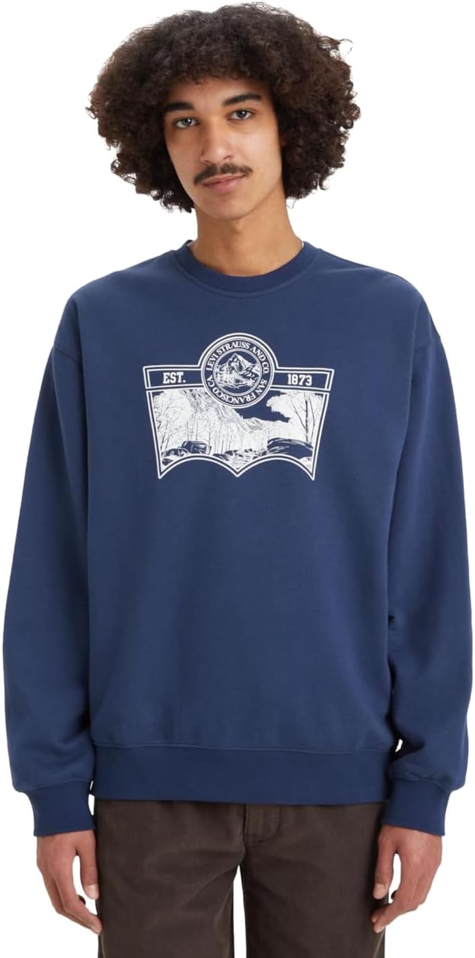 Levi's Relaxed Graphic Crew Sweatshirt Sweatshirt Erkek